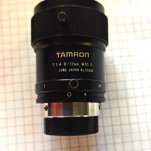 Tamron 12mm 1 4 - 6-12mm, f/1,4