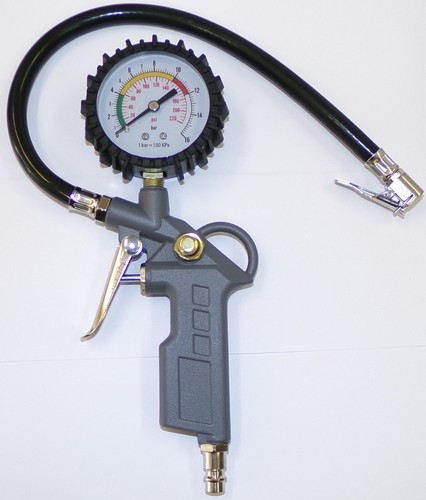 Reifenfüller mit manometer - mit,