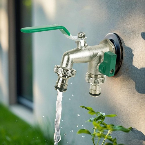 Anschluss doppel wasserhahn - anschluss,