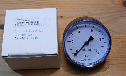Manometer zoll anschluss - manometer,