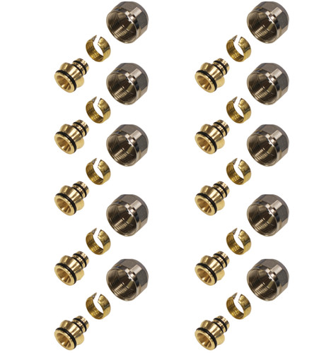 10x klemmring - 10x,
